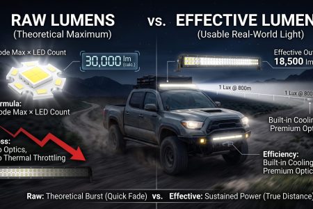 Raw Lumens vs. Effective Lumens